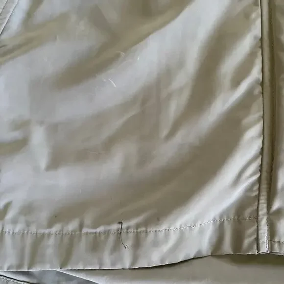 Athleta Khaki Rainfall Swing Zip Up Jacket size L/XL